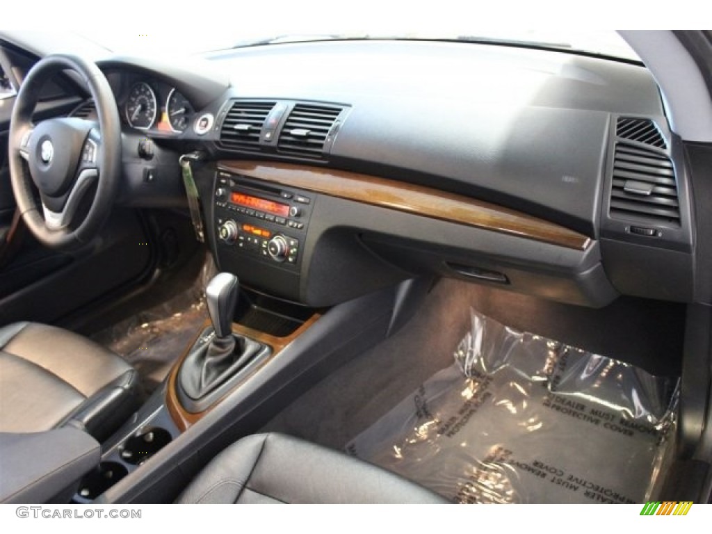 2012 1 Series 128i Coupe - Jet Black / Black photo #26