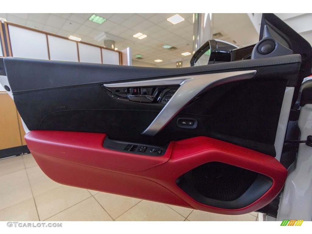 2017 Acura NSX Standard NSX Model Red Door Panel Photo #118366563
