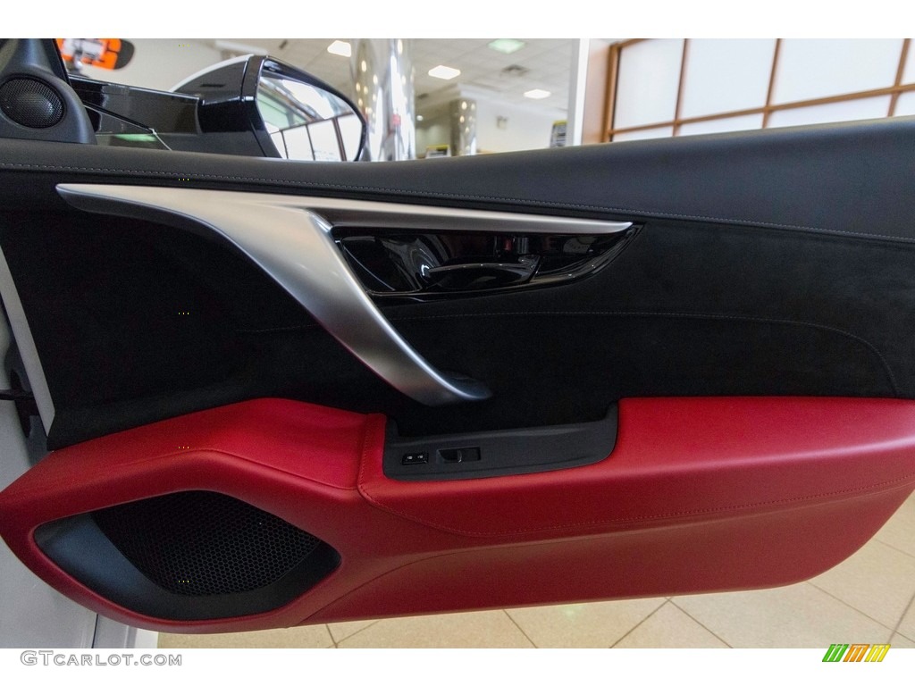 2017 Acura NSX Standard NSX Model Red Door Panel Photo #118366731