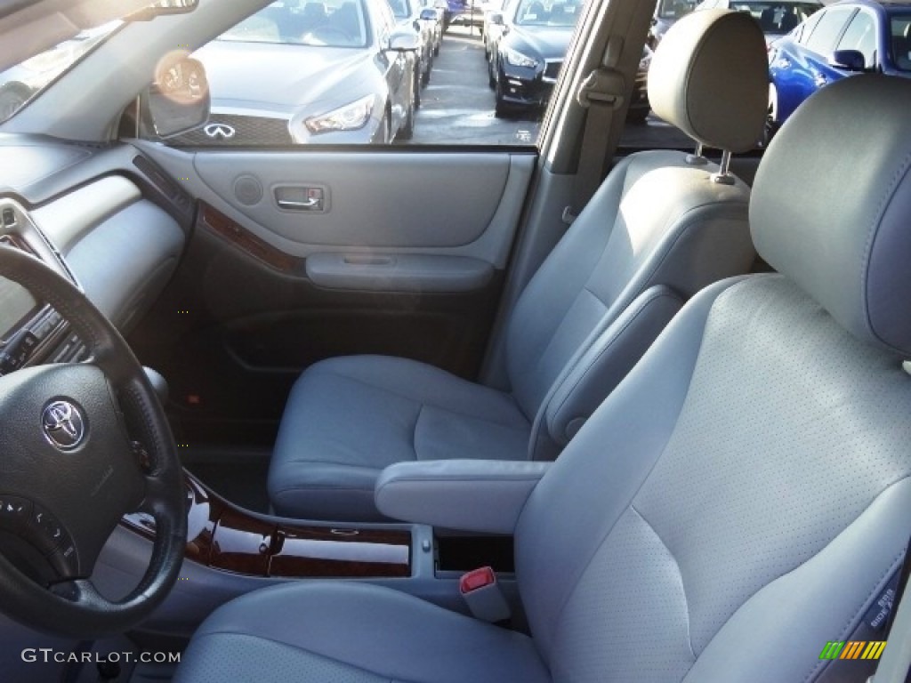 2007 Highlander V6 - Oasis Green Pearl / Ivory Beige photo #11