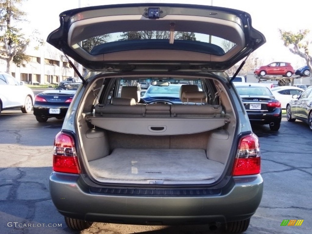 2007 Highlander V6 - Oasis Green Pearl / Ivory Beige photo #30