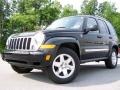 2007 Black Clearcoat Jeep Liberty Limited 4x4  photo #4