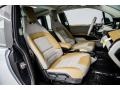 Giga Cassia Natural Leather/Carum Spice Grey Wool Cloth 2017 BMW i3 with Range Extender Interior Color
