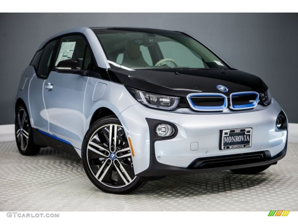 Ionic Silver Metallic 2017 BMW i3 with Range Extender Exterior Photo #118369992