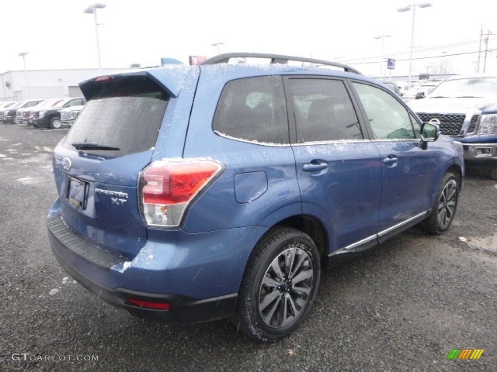 2017 Forester 2.0XT Touring - Quartz Blue Pearl / Black photo #7