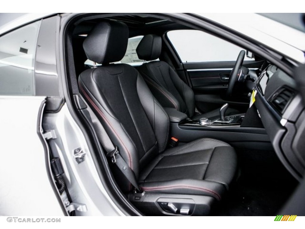 Black Interior 2017 BMW 4 Series 430i Gran Coupe Photo #118370736