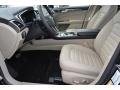 Medium Light Stone Front Seat Photo for 2017 Ford Fusion #118371429