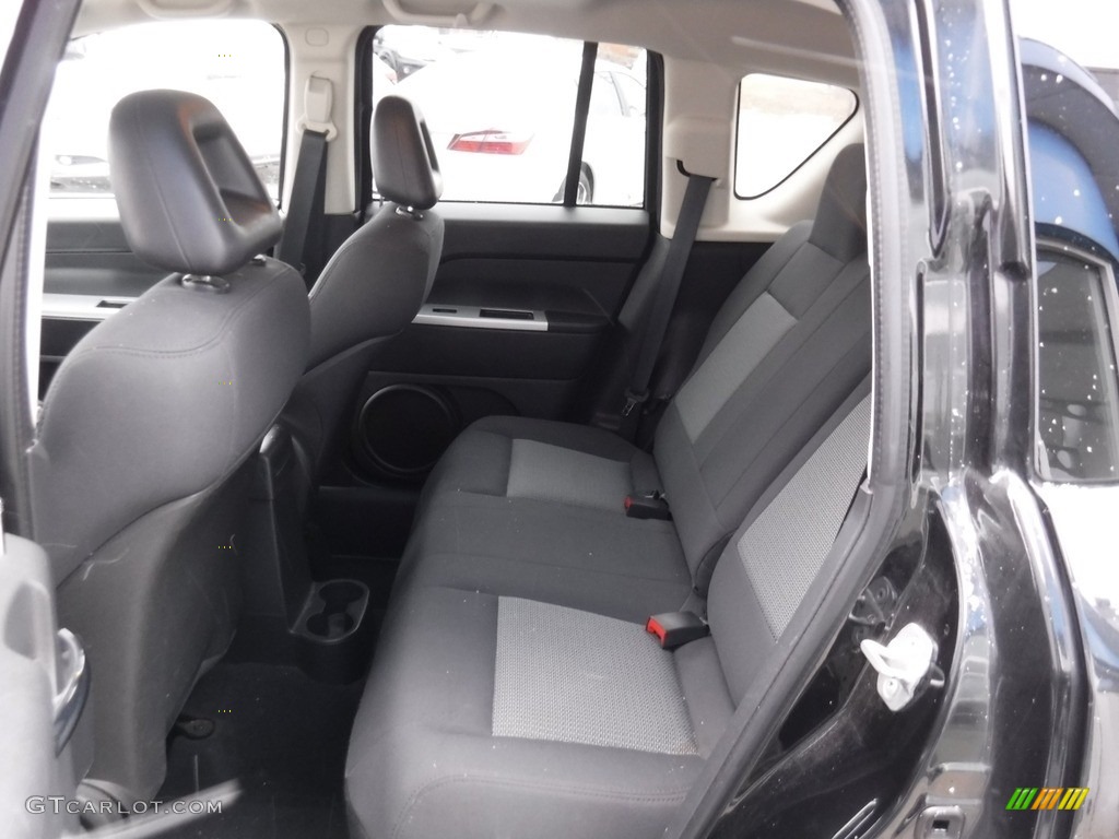 2008 Compass Sport 4x4 - Brilliant Black Crystal Pearl / Dark Slate Gray photo #19