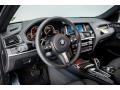 Black 2017 BMW X4 xDrive28i Dashboard