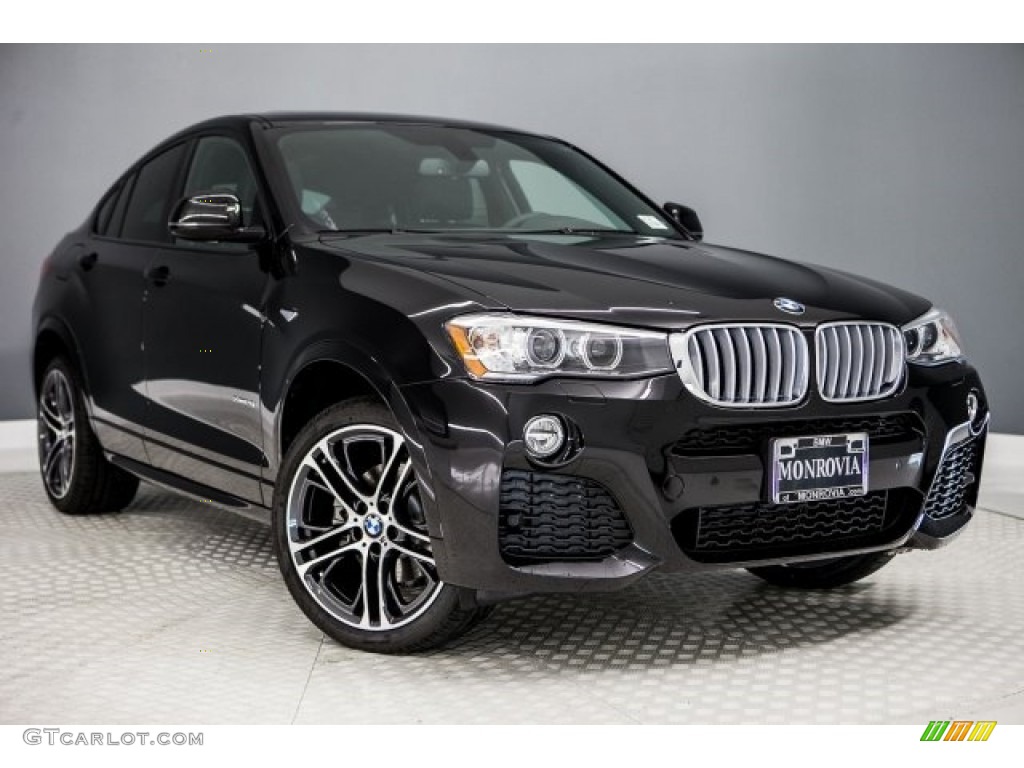 Black Sapphire Metallic 2017 BMW X4 xDrive28i Exterior Photo #118371870