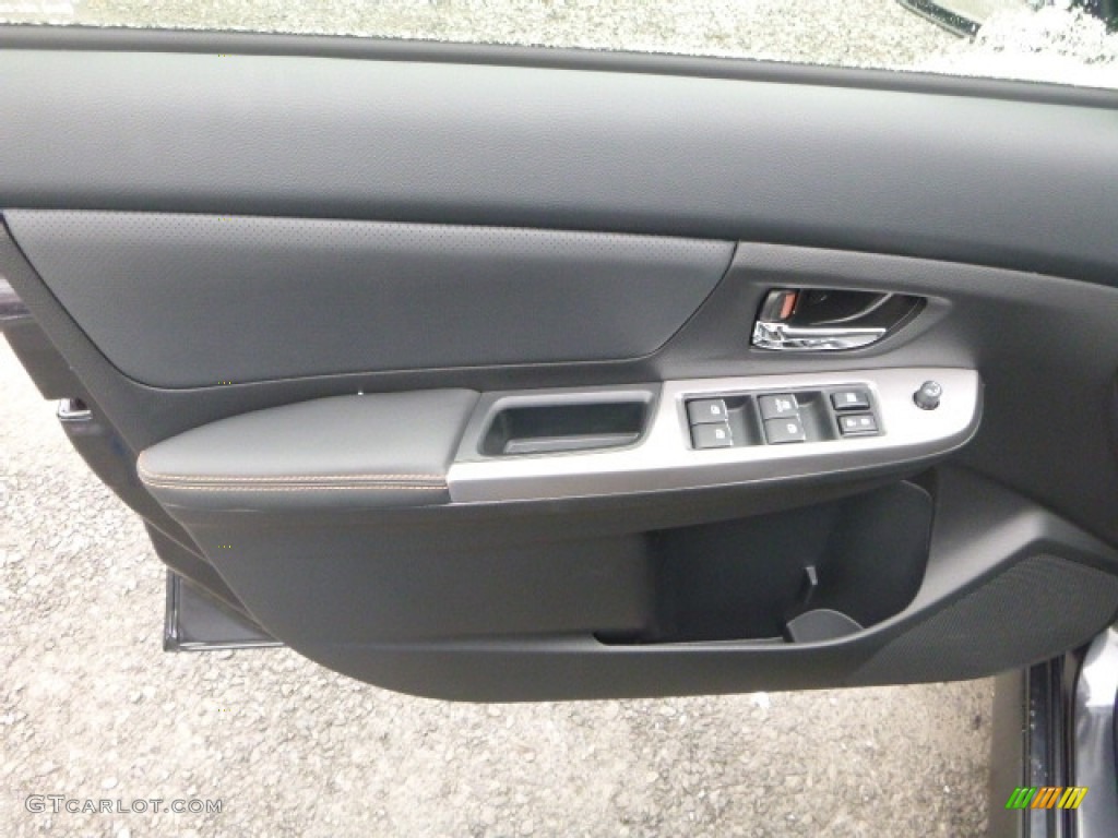 2017 Subaru Crosstrek 2.0i Limited Black Door Panel Photo #118372071