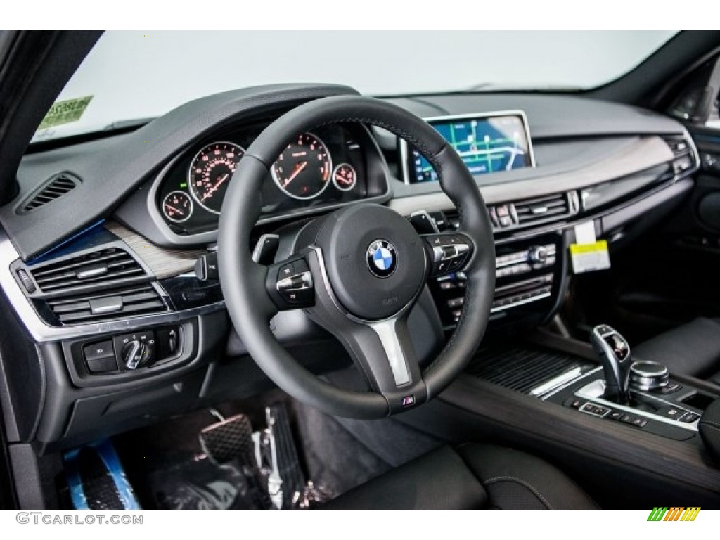 2017 BMW X5 xDrive50i Black Dashboard Photo #118372230