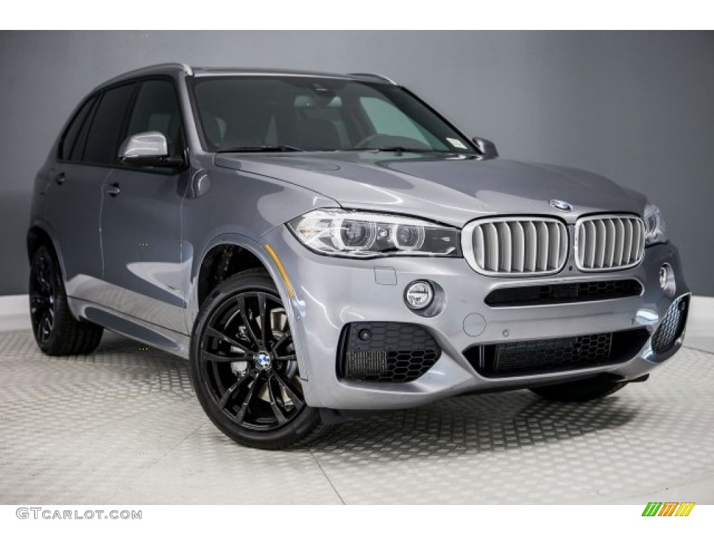 Space Gray Metallic 2017 BMW X5 xDrive50i Exterior Photo #118372356
