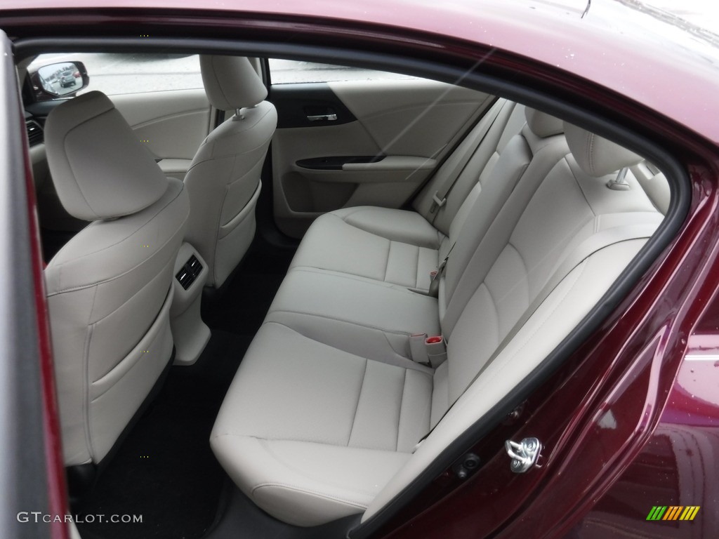 2016 Accord EX-L Sedan - Basque Red Pearl II / Ivory photo #22