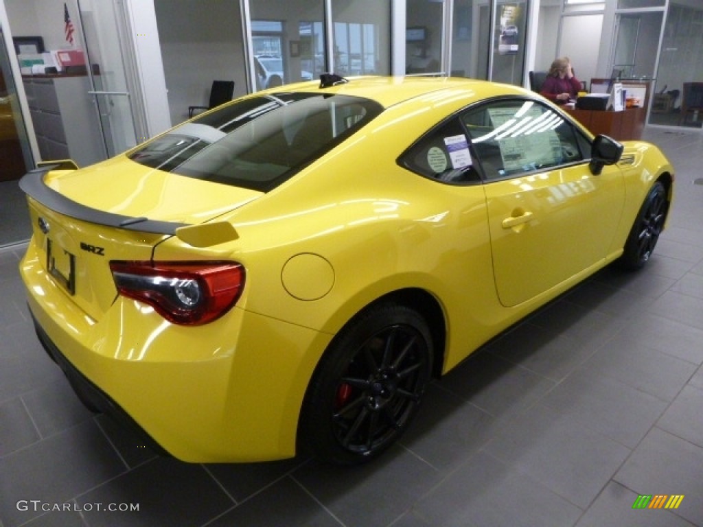 Bright Yellow 2017 Subaru BRZ Series.Yellow Exterior Photo #118373670