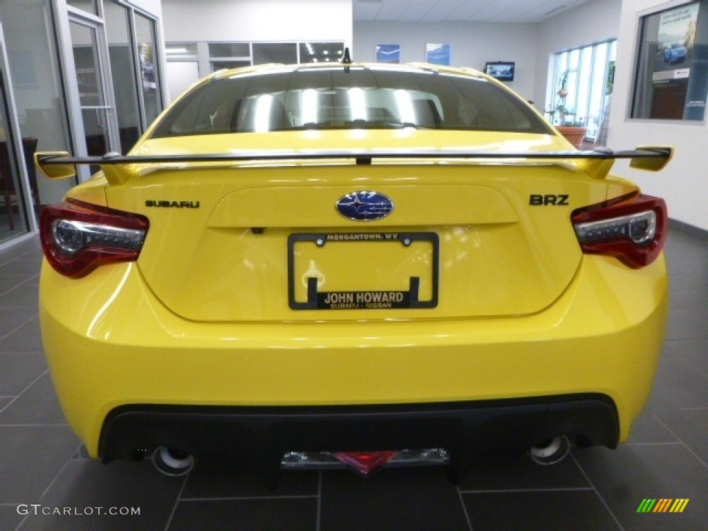2017 BRZ Series.Yellow - Bright Yellow / Black photo #6