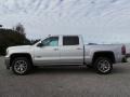 2016 Quicksilver Metallic GMC Sierra 1500 SLT Crew Cab 4WD  photo #3