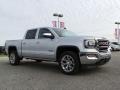 2016 Quicksilver Metallic GMC Sierra 1500 SLT Crew Cab 4WD  photo #12