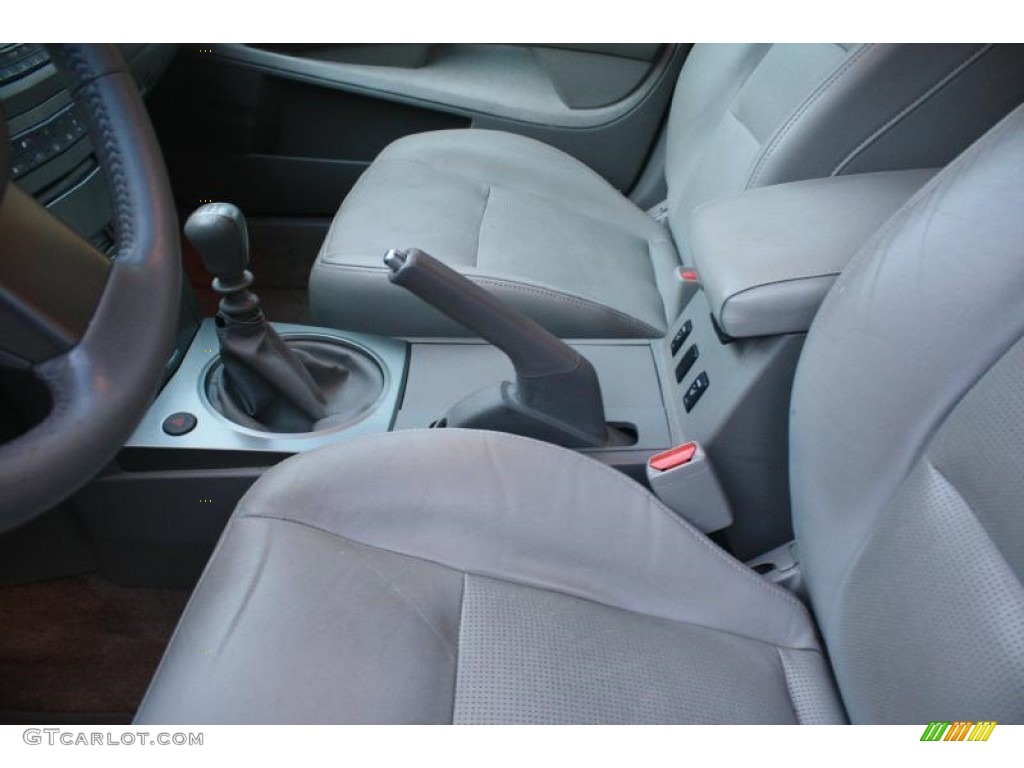 2004 Maxima 3.5 SE - Majestic Blue Metallic / Frost Gray photo #25