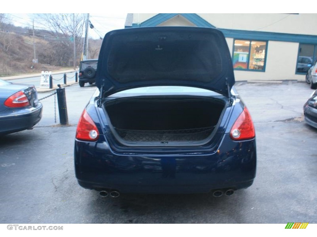 2004 Maxima 3.5 SE - Majestic Blue Metallic / Frost Gray photo #32