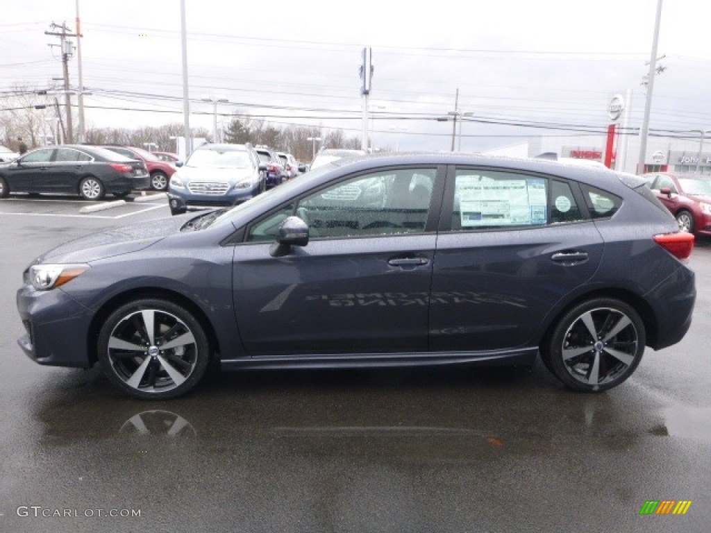 2017 Impreza 2.0i Sport 5-Door - Carbide Gray Metallic / Black photo #9