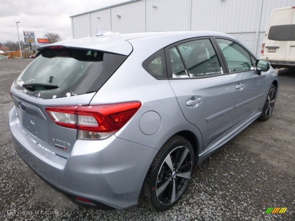 2017 Impreza 2.0i Sport 5-Door - Ice Silver Metallic / Black photo #7