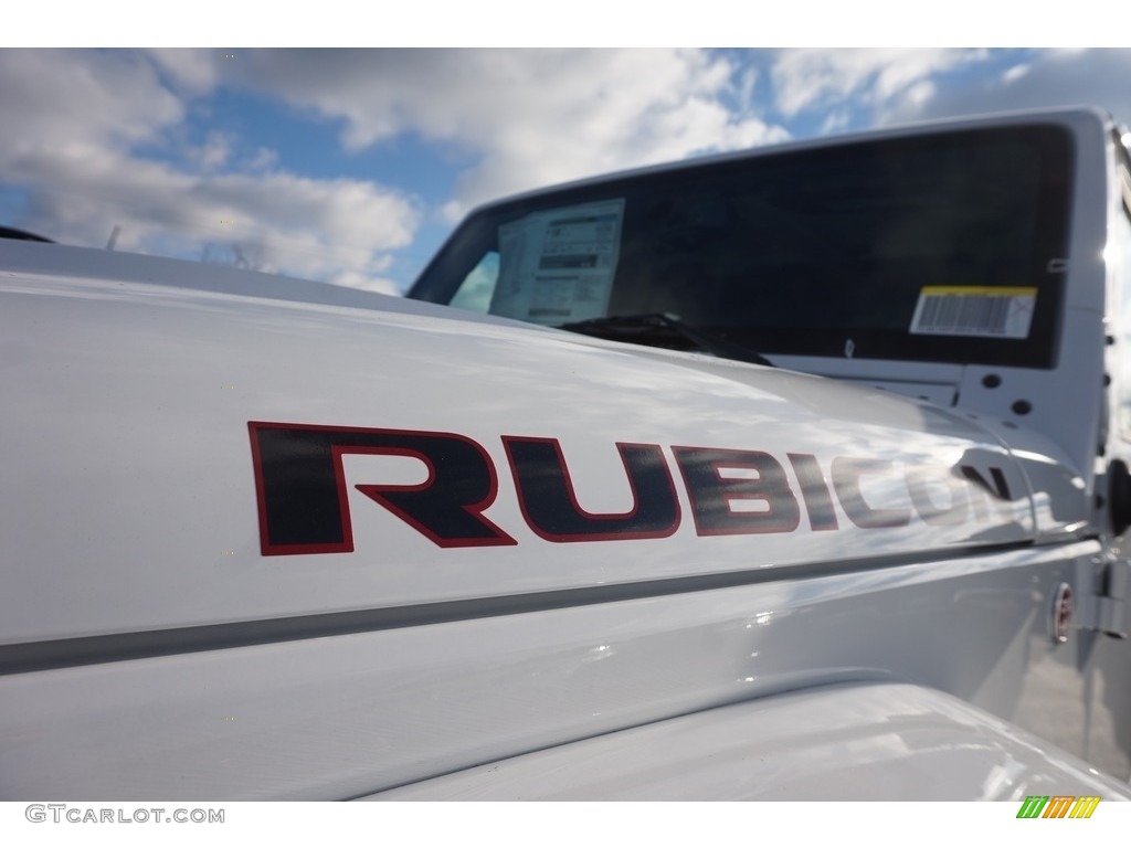 2017 Wrangler Unlimited Rubicon Hard Rock 4x4 - Bright White / Black photo #6