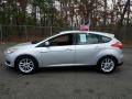 2015 Ingot Silver Metallic Ford Focus SE Hatchback  photo #13