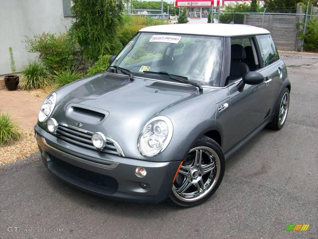 2005 Cooper S Hardtop - Dark Silver Metallic / Panther Black photo #1