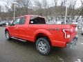 2017 Race Red Ford F150 XLT SuperCab 4x4  photo #4