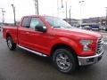 2017 Race Red Ford F150 XLT SuperCab 4x4  photo #8
