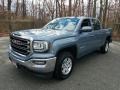 2016 Stone Blue Metallic GMC Sierra 1500 SLE Crew Cab 4WD  photo #3