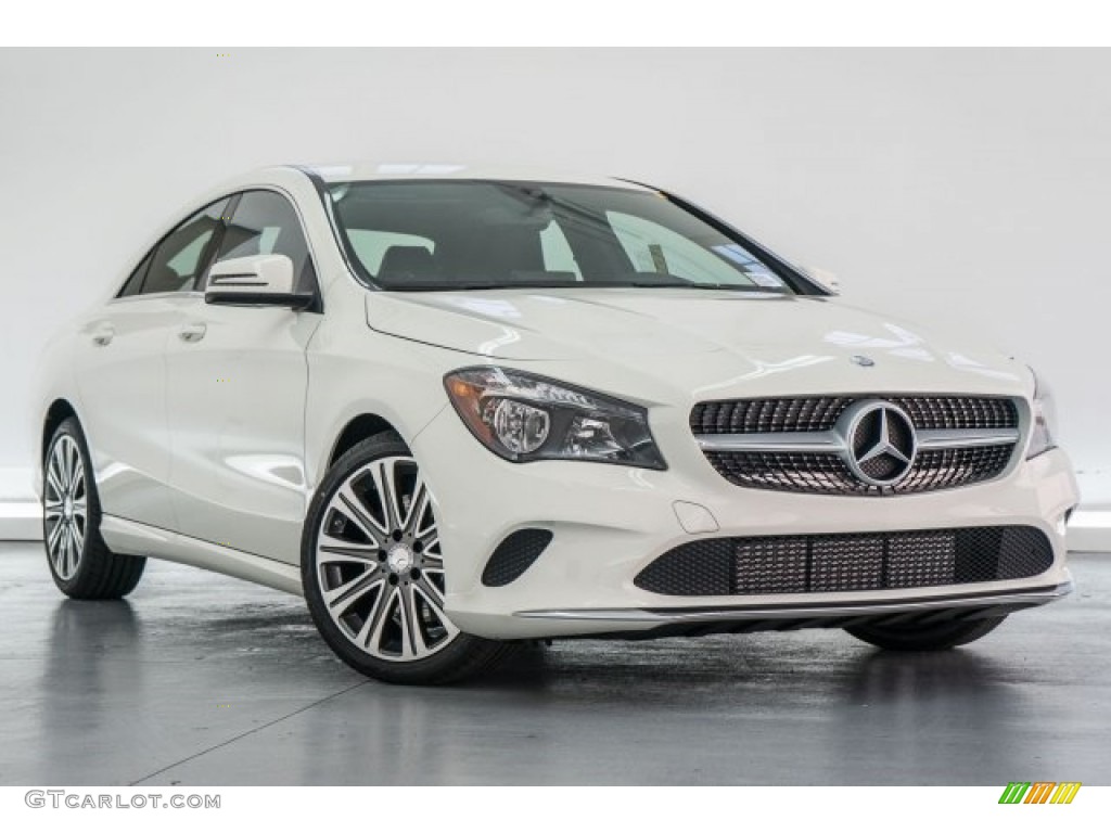 Cirrus White 2017 Mercedes-Benz CLA 250 Coupe Exterior Photo #118380945