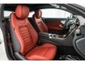 Cranberry Red/Black Interior Photo for 2017 Mercedes-Benz C #118380978
