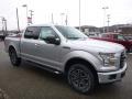 2017 Ingot Silver Ford F150 XLT SuperCrew 4x4  photo #8