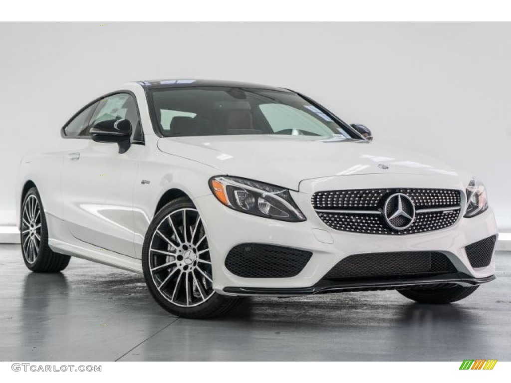 Polar White 2017 Mercedes-Benz C 43 AMG 4Matic Coupe Exterior Photo #118381149