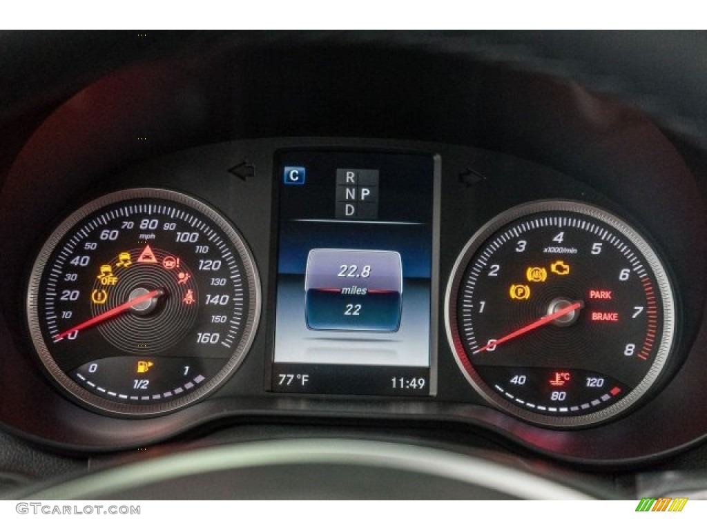 2017 Mercedes-Benz GLC 300 4Matic Gauges Photo #118381482