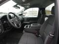 Jet Black Front Seat Photo for 2017 Chevrolet Silverado 1500 #118382060