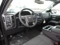 Jet Black Interior Photo for 2017 Chevrolet Silverado 1500 #118382085