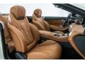  2017 S 63 AMG 4Matic Cabriolet designo Saddle Brown/Black Interior