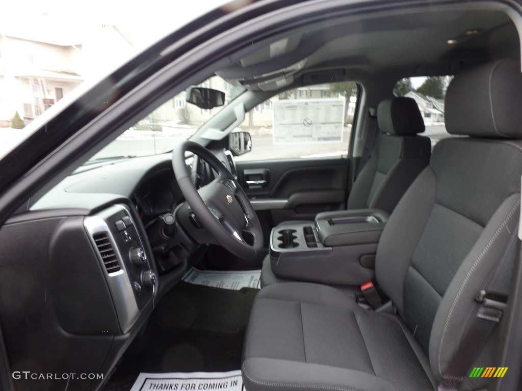 2017 Silverado 1500 LT Double Cab 4x4 - Black / Jet Black photo #25