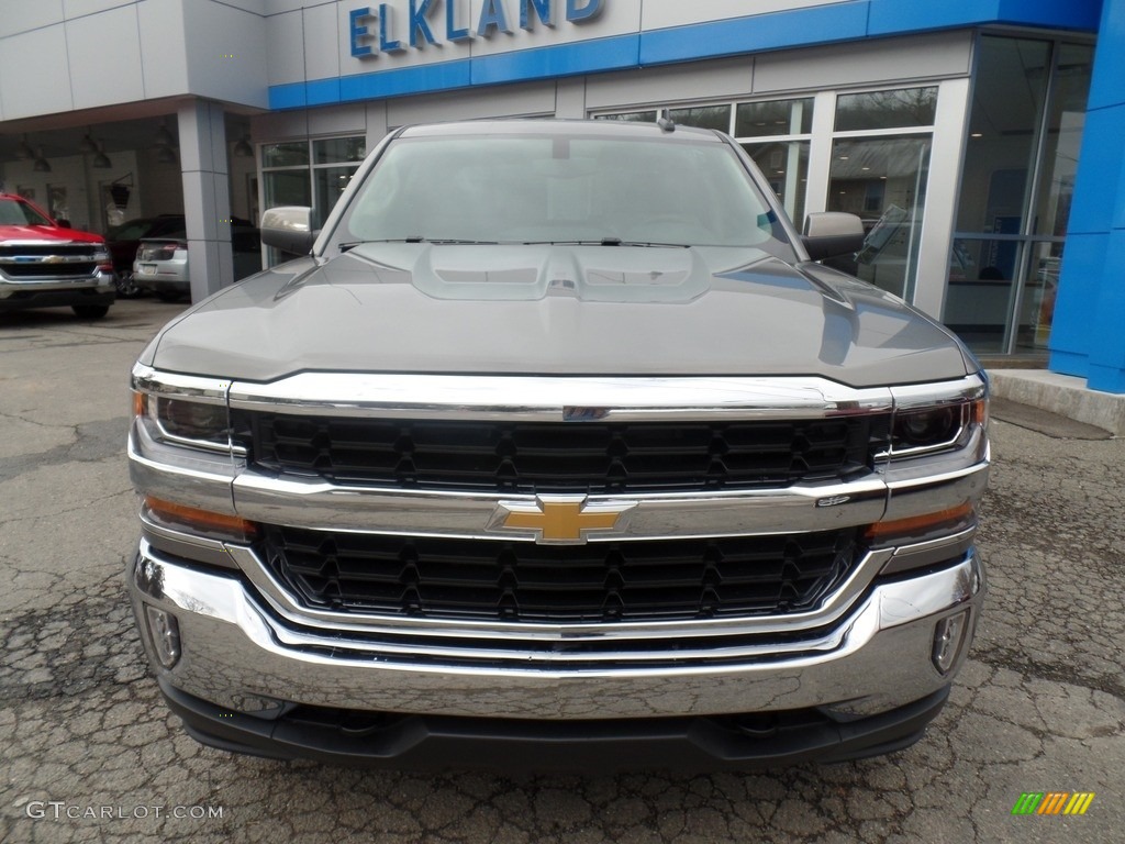 2017 Silverado 1500 LT Crew Cab 4x4 - Pepperdust Metallic / Cocoa/­Dune photo #2