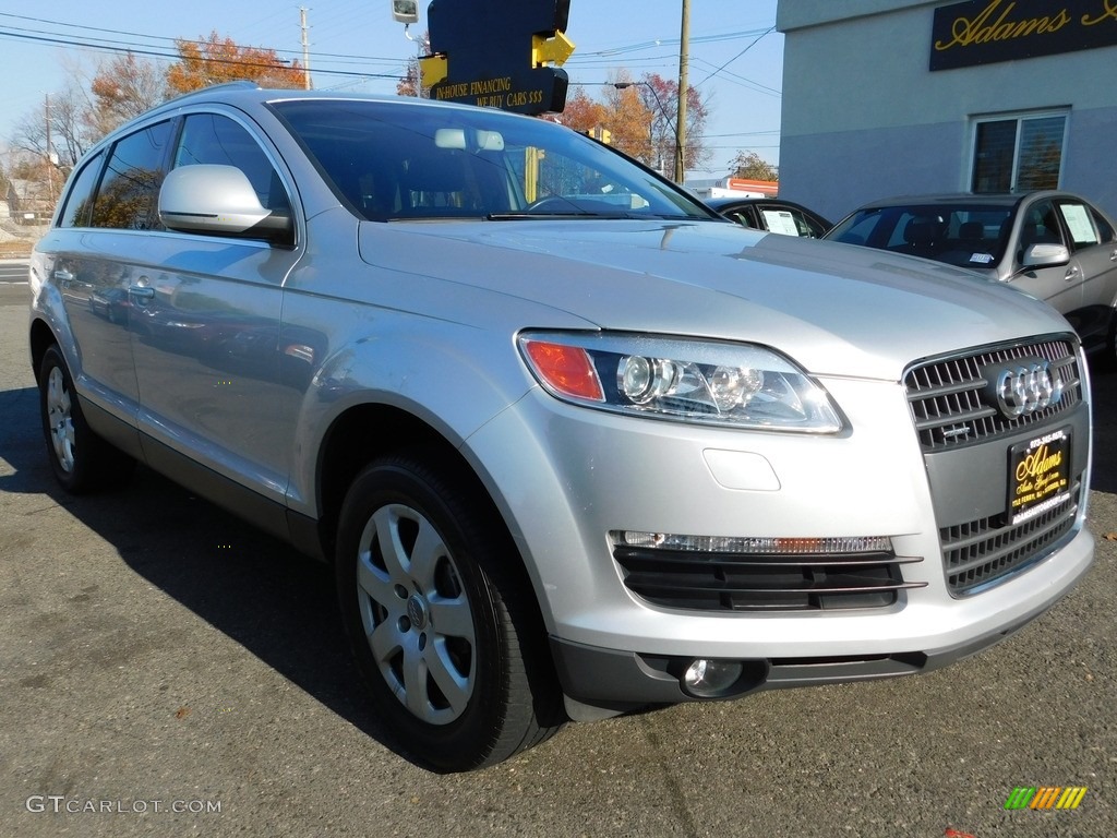 2007 Q7 4.2 Premium quattro - Light Silver Metallic / Black photo #3
