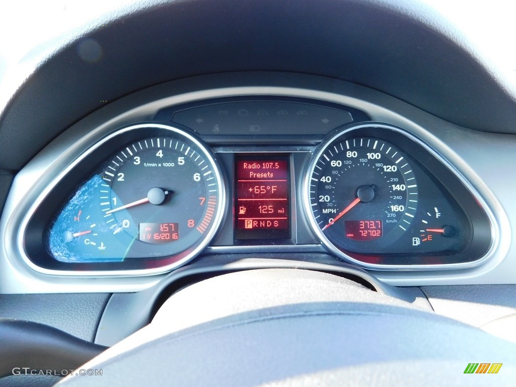 2007 Q7 4.2 Premium quattro - Light Silver Metallic / Black photo #20