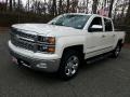 Summit White - Silverado 1500 LTZ Crew Cab 4x4 Photo No. 3