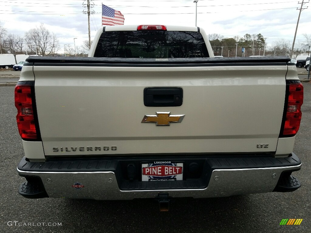 2014 Silverado 1500 LTZ Crew Cab 4x4 - Summit White / Cocoa/Dune photo #8