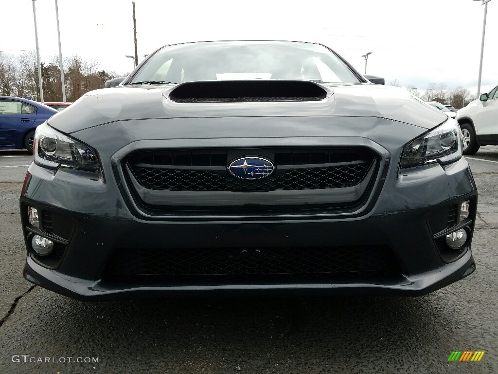 2017 WRX Limited - Dark Gray Metallic / Carbon Black photo #2