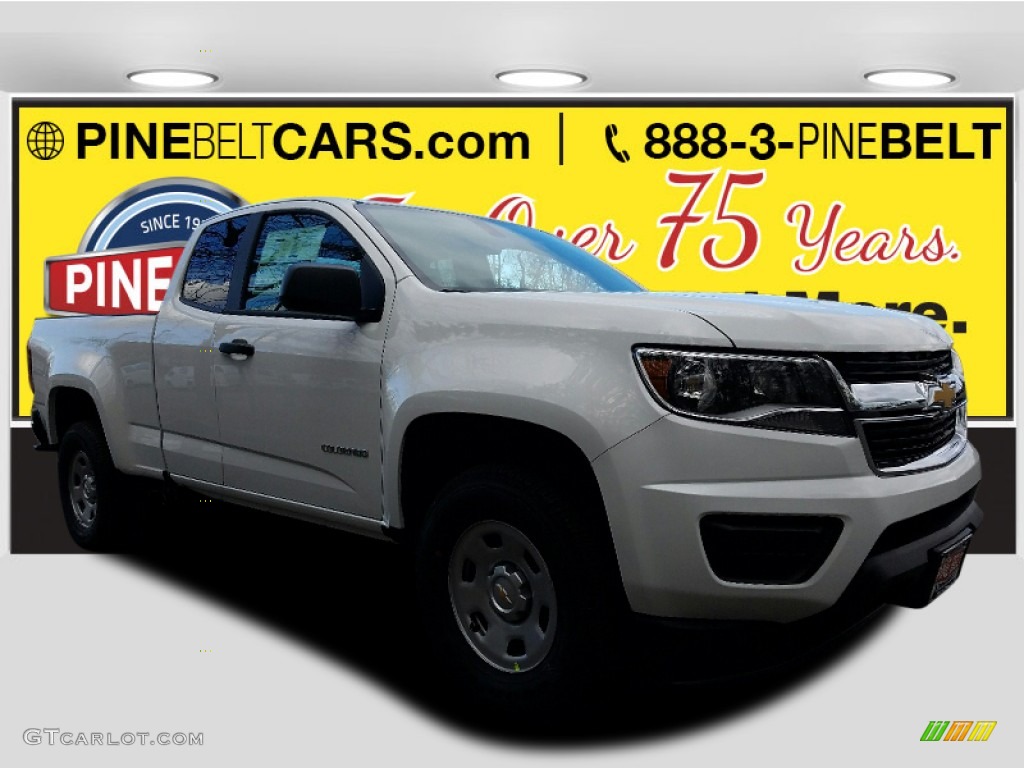 Summit White Chevrolet Colorado