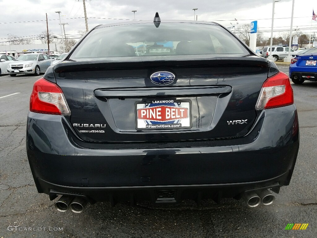 2017 WRX Limited - Dark Gray Metallic / Carbon Black photo #5