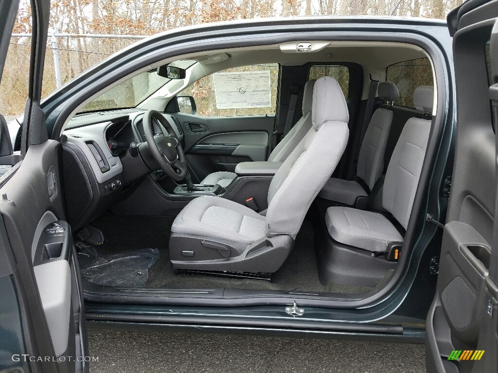 Jet Black/­Dark Ash Interior 2017 Chevrolet Colorado WT Extended Cab 4x4 Photo #118385262